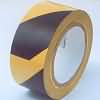 black and yellow striped non-adhesive 2 inch plastic tape