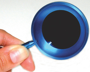 Blue Ring Gaffers Glass